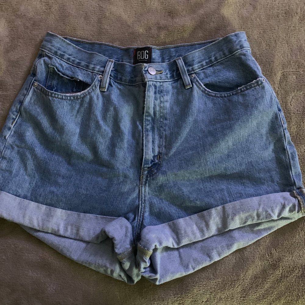 BDG high rise mom shorts